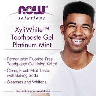 Foto 4 | Foto 4 | Pasta De Dientes En Gel Now Foods Solutions Xyliwhite Platinum Mint 180 Ml - Venta Internacional.