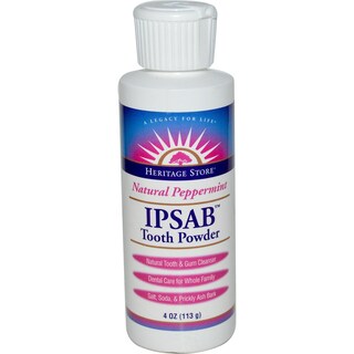 Foto 1 | Foto 1 | Polvo De Dientes Heritage Store Ipsab Peppermint 113 G - Venta Internacional.