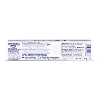 Foto 2 | Foto 2 | Pasta de Dientes Sensodyne Rapid Relief 2 Piezas-Venta Internacional