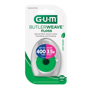 Foto 4 | Foto 4 | Hilo Dental Gum Butlerweave, Tejido, Resistente A La Rotura, Paquete De 3 - Venta Internacional.