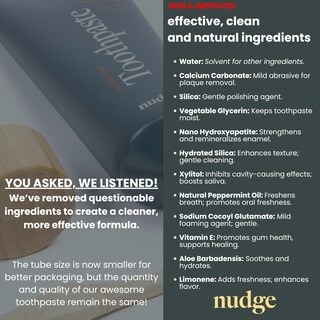 Foto 2 | Foto 2 | Pasta De Dientes Nudge Nano Hydroxyapatite Con Vitamina E 120 Ml X3 - Venta Internacional.