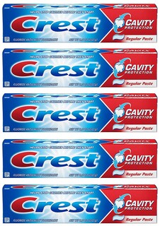 Foto 1 | Foto 1 | Pasta De Dientes Crest Fluoride Anticaries Regular 240 Ml (paquete De 5) - Venta Internacional.