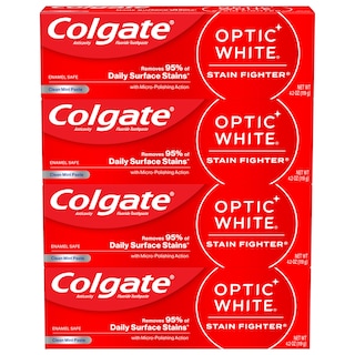 Foto 1 | Foto 1 | Pasta De Dientes Colgate Optic White Stain Fighter 125 Ml, Paquete De 4 - Venta Internacional.