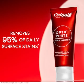 Foto 2 | Foto 2 | Pasta De Dientes Colgate Optic White Stain Fighter Whitening 125ml - Venta Internacional.