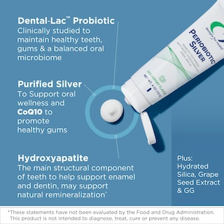 Foto 4 | Foto 4 | Pasta De Dientes Designs For Health Periobiotic Silver, 120 Ml, Paquete De 3 - Venta Internacional.
