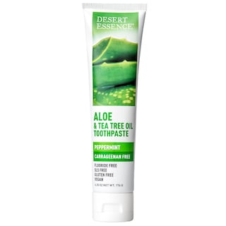 Foto 1 | Foto 1 | Pasta De Dientes Desert Essence Con Aceite De Aloe Y Árbol De Té, 190 Ml, Vegana - Venta Internacional.