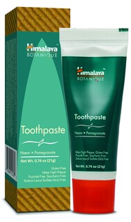 Foto 2 | Foto 2 | Pasta De Dientes Himalaya Botanique Neem & Pomegranate, 22 Ml, Paquete De 20 - Venta Internacional.