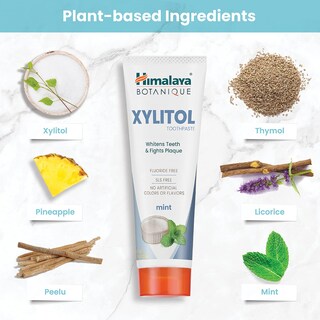 Foto 5 | Foto 5 | Pasta De Dientes Himalaya Botanique Blanqueadora Antiplaca 120ml - Venta Internacional.