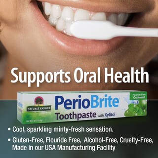 Foto 4 | Foto 4 | Pasta De Dientes Nature's Answer Periobrite Cool Mint 120 Ml (paquete De 2) - Venta Internacional.