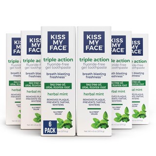Foto 1 | Foto 1 | Pasta De Dientes Kiss My Face Triple Action Herbal Mint 133 Ml X6 - Venta Internacional.