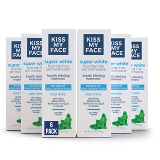 Foto 1 | Foto 1 | Pasta De Dientes Kiss My Face Super White Gel 133 Ml, Paquete De 6 - Venta Internacional.