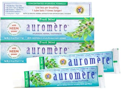 Foto 1 | Foto 1 | Pasta De Dientes Auromere Freshmint Herbal 125ml - Venta Internacional.