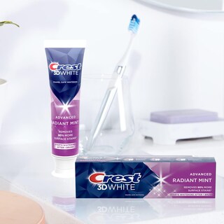 Foto 7 | Foto 7 | Pasta De Dientes Crest 3d White Radiant Mint 112 Ml (paquete De 2) - Venta Internacional.