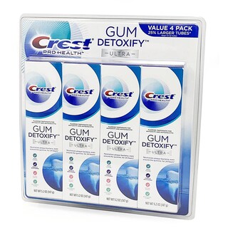 Foto 1 | Foto 1 | Pasta De Dientes Crest Pro Health Ultra Gum Detoxify 150 Ml, Paquete De 4 - Venta Internacional.
