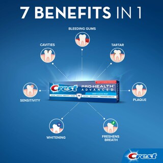 Foto 2 | Foto 2 | Pasta De Dientes Crest Pro Health Advanced Deep Clean Mint 99 g - Venta Internacional