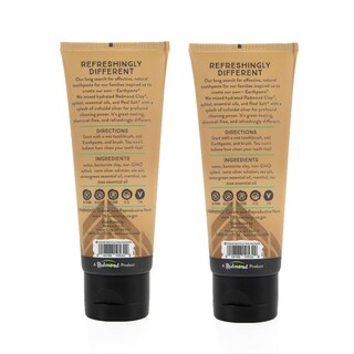 Foto 2 | Foto 2 | Pasta De Dientes Redmond Earthpaste Wintergreen 120 Ml (paquete De 2) - Venta Internacional.