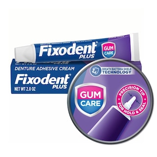 Foto 3 | Foto 3 | Crema Adhesiva Para Dentaduras Fixodent Plus Gum Care 60 Ml (paquete De 3) - Venta Internacional.