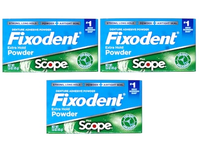 Foto 1 | Foto 1 | Adhesivo Para Dentaduras Postizas Fixodent Extra Fuerte 47 Ml Paquete De 3 - Venta Internacional.