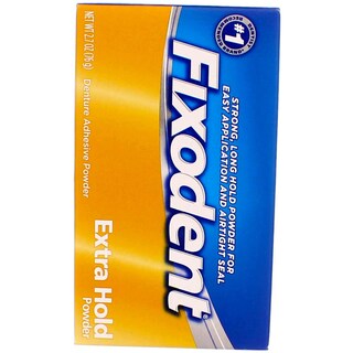 Foto 4 | Foto 4 | Adhesivo para Dentaduras Fixodent Extra Hold Powder 3 Pack - Venta Internacional