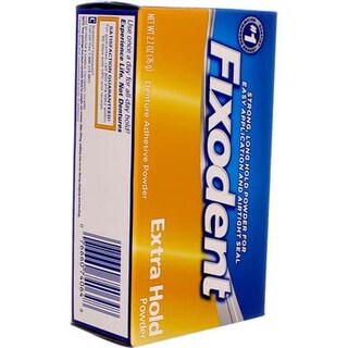 Foto 5 | Foto 5 | Adhesivo para Dentaduras Fixodent Extra Hold Powder 3 Pack - Venta Internacional
