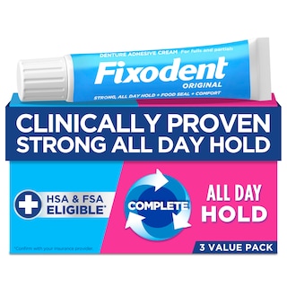 Foto 1 | Foto 1 | Crema Adhesiva Para Dentaduras Fixodent Complete Original 70 Ml Paquete De 3 - Venta Internacional.