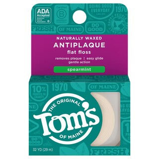 Foto 1 | Foto 1 | Floss Tom's Of Maine Antiplaca Antiplaca Menta Verde 29 M - Venta Internacional.