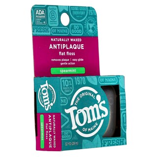 Foto 6 | Foto 6 | Floss Tom's Of Maine Antiplaca Antiplaca Menta Verde 29 M - Venta Internacional.