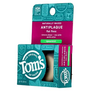 Foto 7 | Foto 7 | Floss Tom's Of Maine Antiplaca Antiplaca Menta Verde 29 M - Venta Internacional.