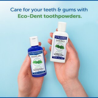 Foto 5 | Foto 5 | Polvo De Dientes Eco-dent Dailycare Bicarbonato De Sodio Original Mint 60 Ml - Venta Internacional.
