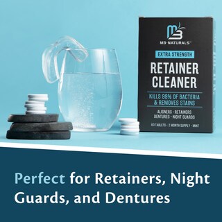 Foto 5 | Foto 5 | Las Tabletas Limpiadoras Retainer M3 Naturals Eliminan Los Olores Y Las Manchas - Venta Internacional.