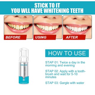 Foto 4 | Foto 4 | Pasta De Dientes Espuma Limpieza Profunda Eliminación De Manchas 60 Ml Huoguo - Venta Internacional.