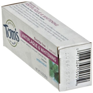 Foto 2 | Foto 2 | Pasta De Dientes Tom's Of Maine Antiplaca Y Blanqueadora 30 Ml Menta - Venta Internacional.