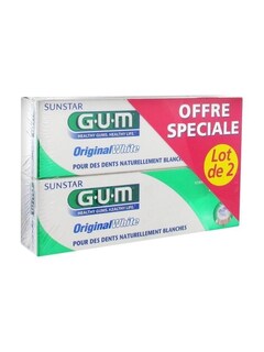 Foto 1 | Foto 1 | Pasta De Dientes Gum Original White 2 X 75 Ml - Venta Internacional.