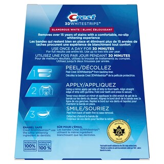 Foto 7 | Foto 7 | Kit De Blanqueamiento Dental Crest 3d Whitestrips Glamorous White - Venta Internacional.