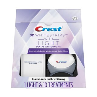 Foto 1 | Foto 1 | Kit De Tiras Blanqueadoras De Dientes Crest 3d Whitestrips Con Luz - Venta Internacional.