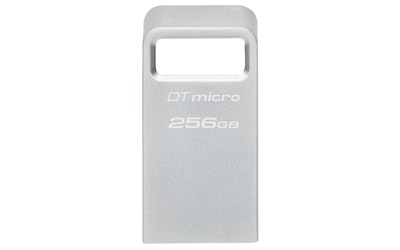 Foto 2 | Foto 2 | Unidad Flash Usb Kingston Datatraveler Micro 256 Gb Plateada - Venta Internacional.