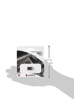 Foto 3 | Foto 3 | Unidad Flash Usb Kingston Datatraveler Micro 256 Gb Plateada - Venta Internacional.