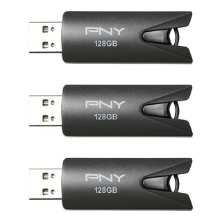 Foto 3 | Foto 3 | Unidad Flash Usb Pny Attaché 128 Gb Usb 2.0, Paquete De 3 - Venta Internacional.