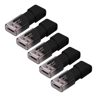 Foto 2 | Foto 2 | Unidad Flash Usb Pny Attaché 3 128 Gb Usb 2.0 Negra (x5) - Venta Internacional.