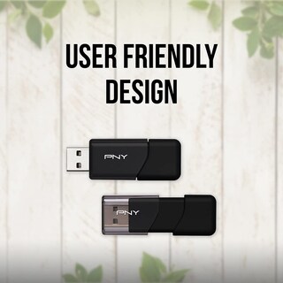 Foto 5 | Foto 5 | Unidad Flash Usb Pny Attaché 3 128 Gb Usb 2.0 Negra (x5) - Venta Internacional.