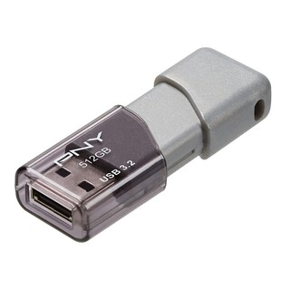 Foto 1 | Foto 1 | Unidad Flash Pny Turbo Attache 3 512 Gb Usb 3.2 100 Mb/s Plateada - Venta Internacional.