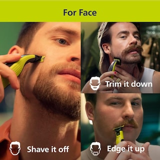 Foto 2 | Foto 2 | Maquinilla de Afeitar y Recortadora de Barba Eléctrica Philips Norelco Oneblade 360 - Venta Internacional