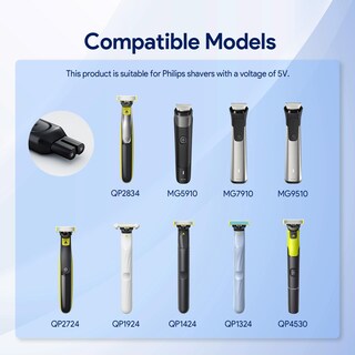 Foto 3 | Foto 3 | Adaptador De Afeitadora Y Convertidor De Carga Yinke Type-c De 5 V Para Philips - Venta Internacional.