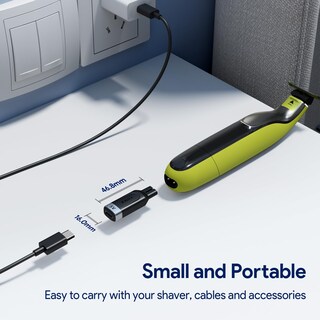 Foto 4 | Foto 4 | Adaptador De Afeitadora Y Convertidor De Carga Yinke Type-c De 5 V Para Philips - Venta Internacional.