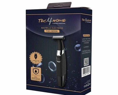 Foto 3 | Foto 3 | Rasurador Electrónico Tec4home Carga Usb color Negro