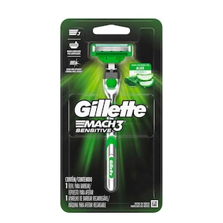 Foto 1 | Foto 1 | Rastrillo Gillette Mach 3 Sensitive 1 Pieza