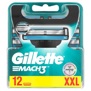 Foto 2 | Foto 2 | Cuchillas De Afeitar Gillette Mach3 Para Hombre, 12 Piezas - Venta Internacional.