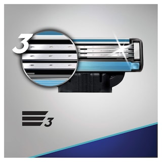 Foto 3 | Foto 3 | Cuchillas De Afeitar Gillette Mach3 Para Hombre, 12 Piezas - Venta Internacional.