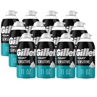 Foto 1 | Foto 1 | Crema De Afeitar Gillette Foamy Sensitive Skin 325 Ml (paquete De 12) - Venta Internacional.