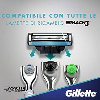 Foto 3 | Foto 3 | Navajas Gillette Mach 3, Paquete De 8 Unidades, Para Hombre - Venta Internacional.